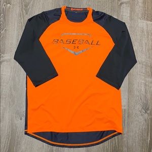 Under Armor 3/4 Baseball Tee